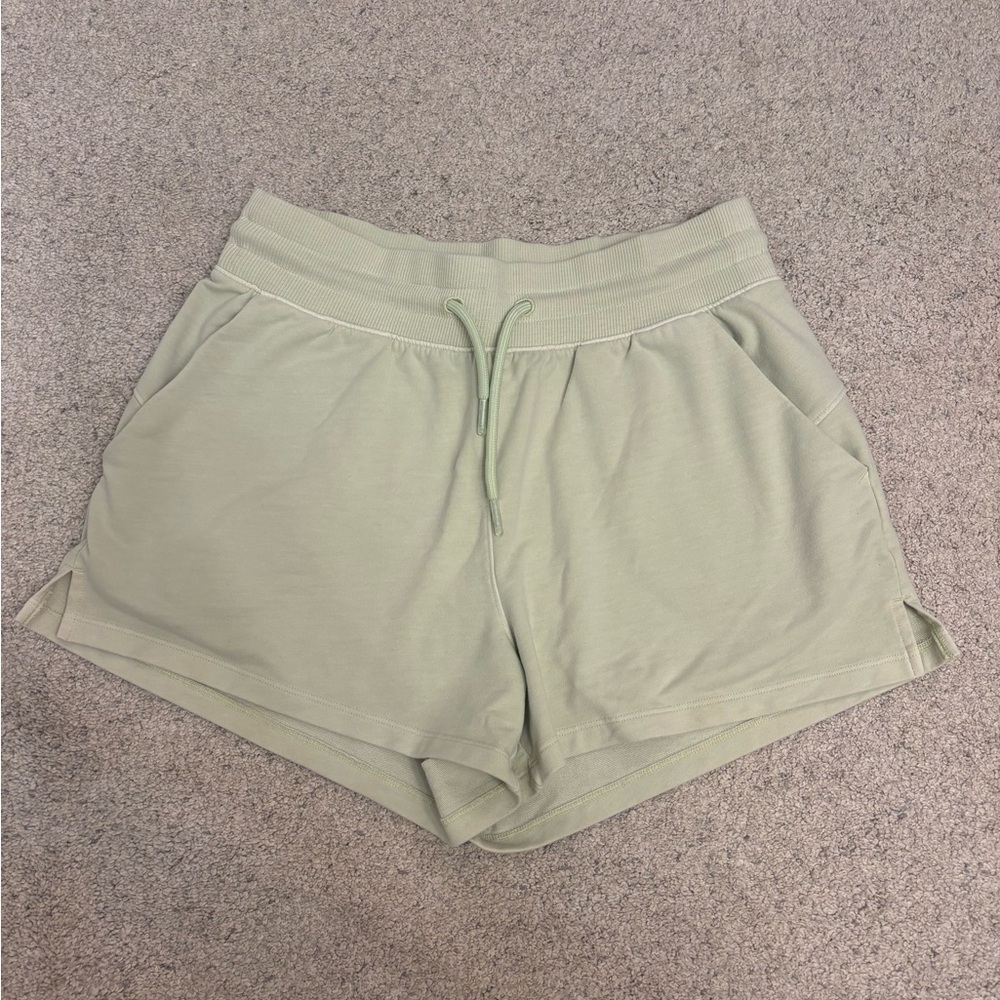 Light green shorts
